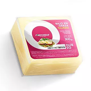 Queso Bajo En Grasa Tajado Mercasur