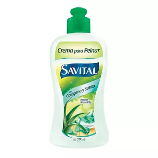 Crema para Peinar Savital Colageno