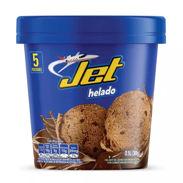 Crem Helado Tradicional Jet