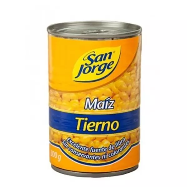 Maíz Tiernosan Jorge