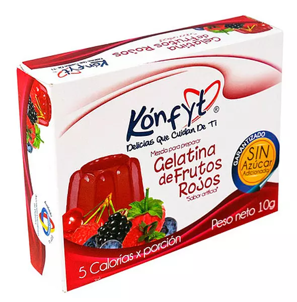 Gelatina Konfyt De Frutos Rojos