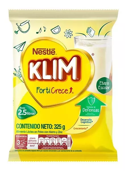 Leche De Polvo Klim Forticrece