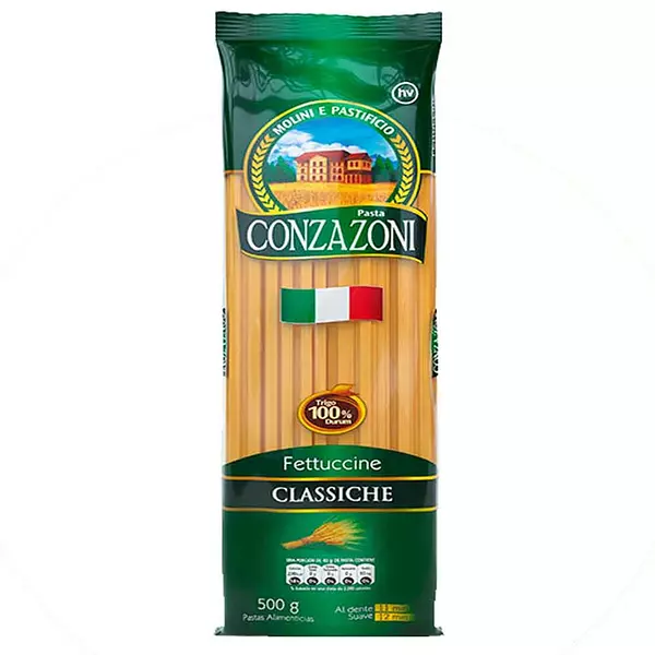 Pastas Conzazoni Espagueti Fettuccini