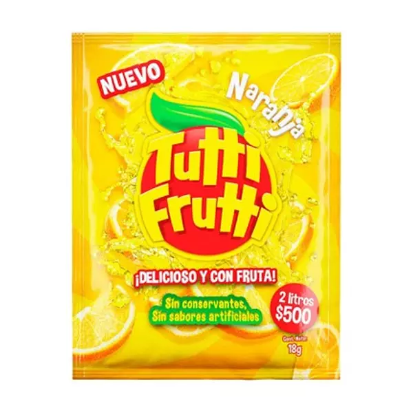 Tutti Fruti Naranja