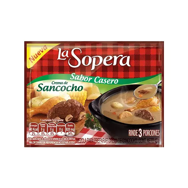 Sopera Sancocho 3p 42gr