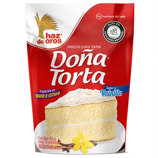 Doñatorta 500gr Vainilla Haz De Oros