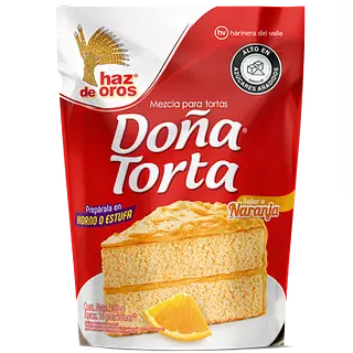 Doñatorta 500gr Naranja Haz De Oros