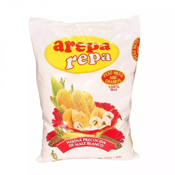 Harina De Maíz Arepa Repa Precocida