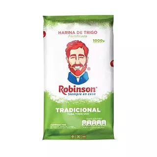Harina De Trigo Robinson Tradicional 1000gr