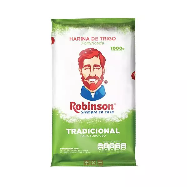 Harina De Trigo Robinson Tradicional 1000gr