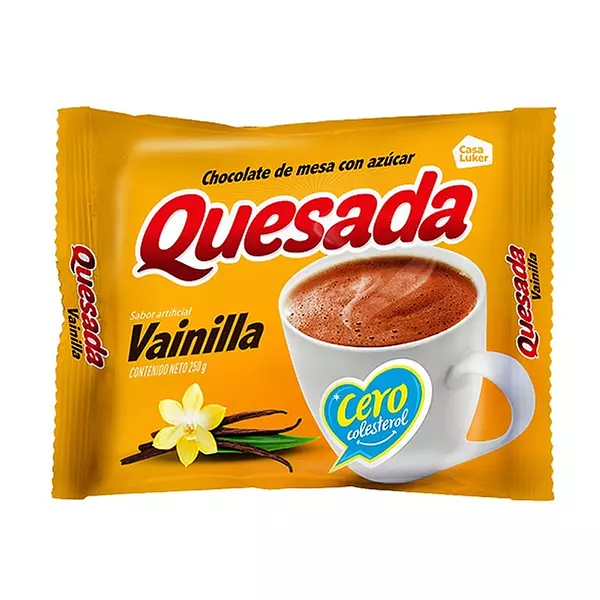 Chocolate Quesada Vainilla Cero