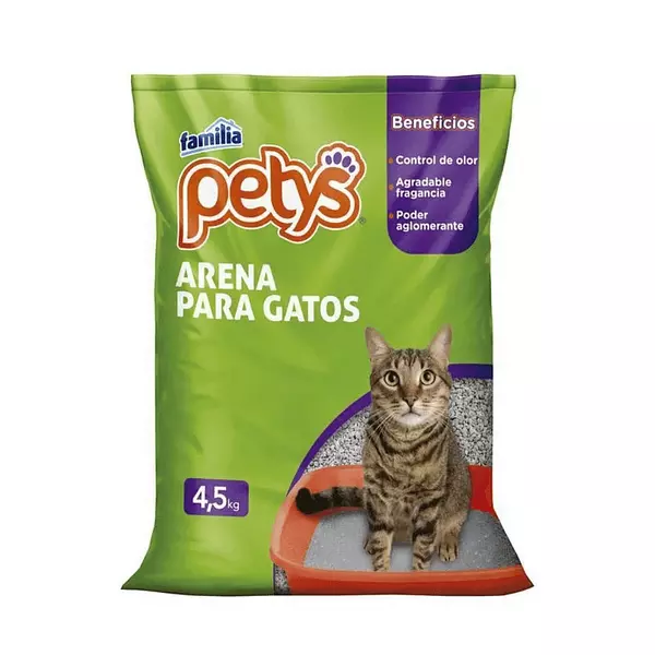 Arena Gatos Petys De 4.5 Kilos