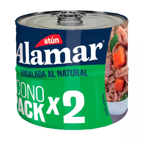 Atún Alamar Ensalada Al Natural X2