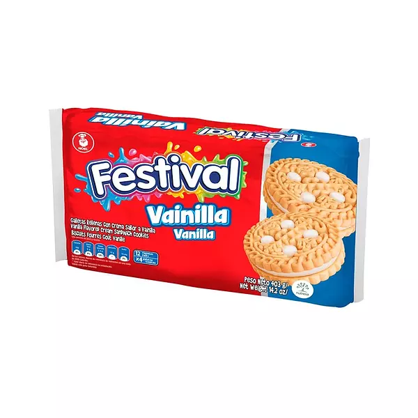 Galletas Festival Vainilla 12x4