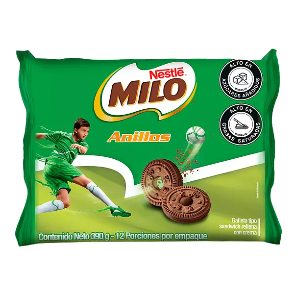 Galletas Milo Anillos X12