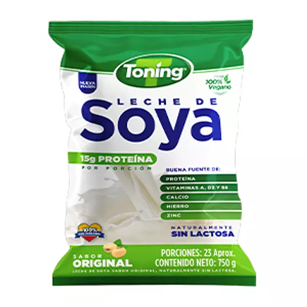 Leche De Soya Toning Natural