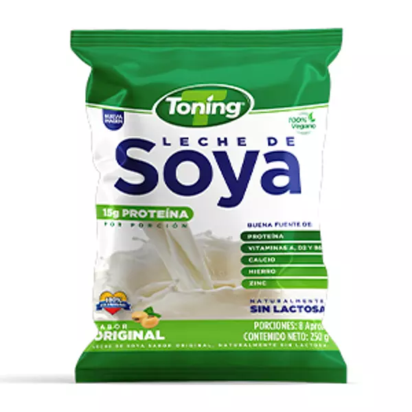 Leche De Soya Toning Natural