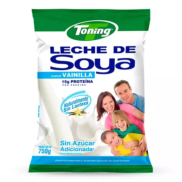 Leche De Soya Toning Vainilla