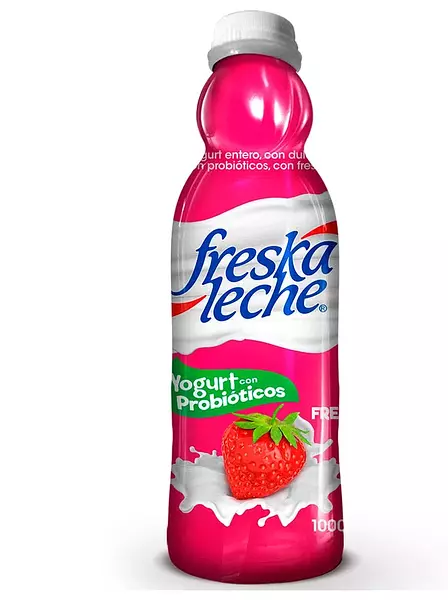 Yogurt Con Probióticos Freska Leche Fresa