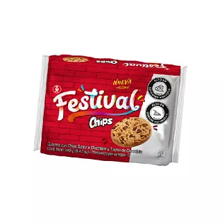 Galletas Festival Chips X6
