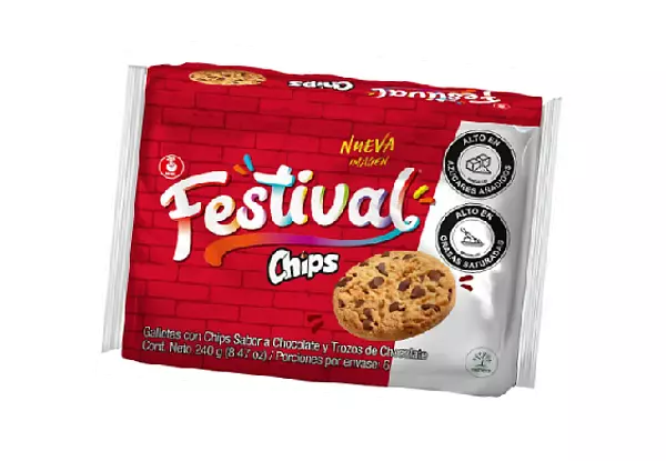 Galletas Festival Chips X6