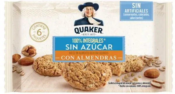 Quaker Almendras X6