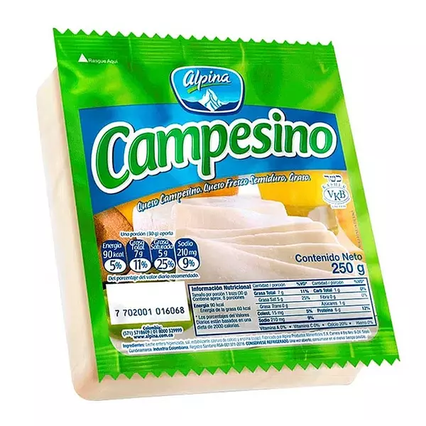 Queso Campesino Alpina