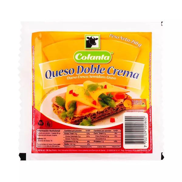 Queso Doblecrema Colanta