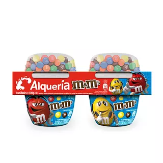 Yogurt M&M Alquería X2