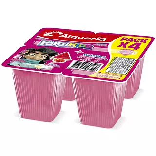 Gelatina Fortikids Alquería Sandia/Fresa X4