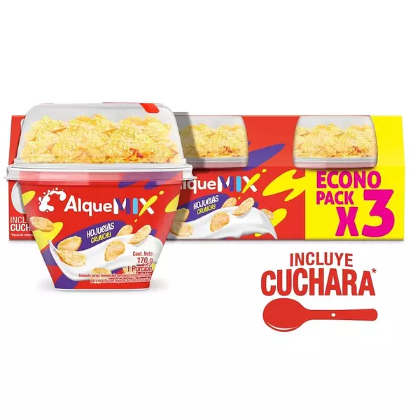Yogurt Alquemix Alquería Hojuelas X3