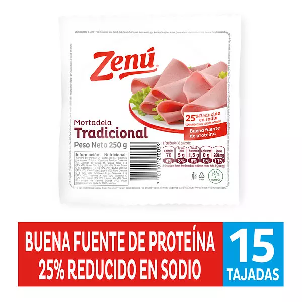 Zenu Mortadela Tradicional