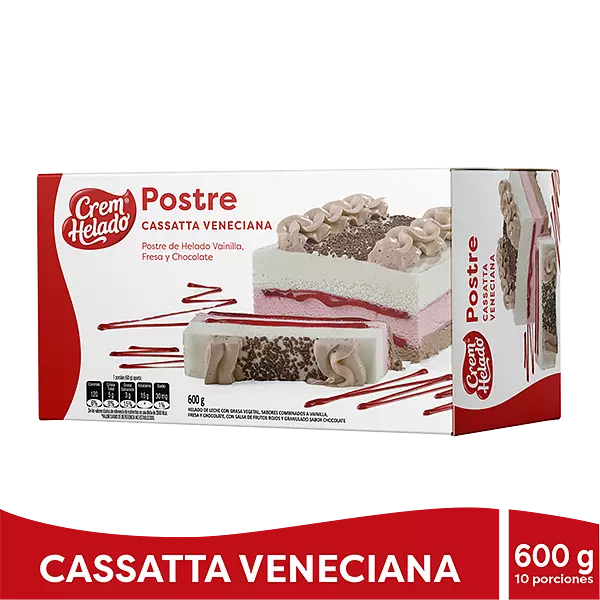Postre Cassata Veneciana