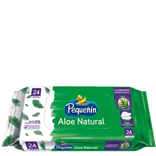 Pañitos Húmedos Pequeñín Aloe