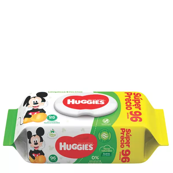 Pañitos Húmedos Huggies Activ Fresh