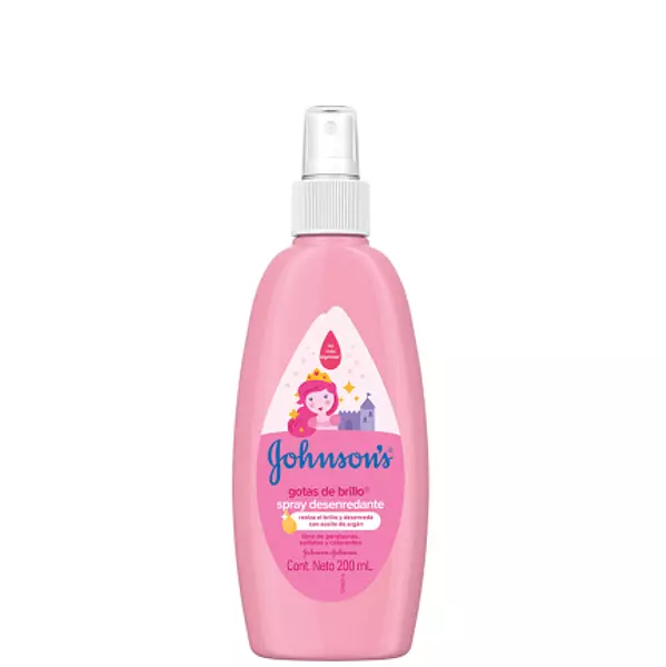 Spray Desenredante Johnson Baby Gotas De Brillo