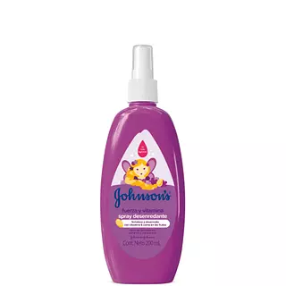 Spray Desenredante Johnson Baby Fuerza Y Vitamina
