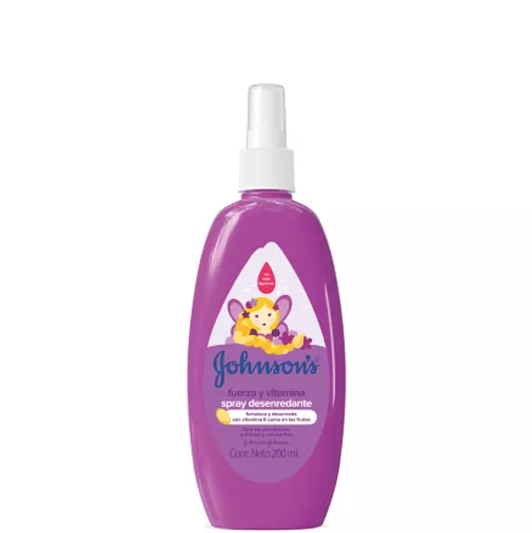 Spray Desenredante Johnson Baby Fuerza Y Vitamina