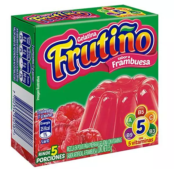 Gelatina Frutiño Frambuesa