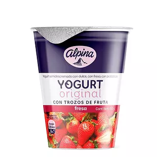 Yogurt Alpina Fresa