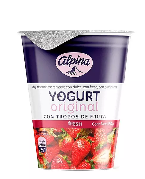 Yogurt Alpina Fresa