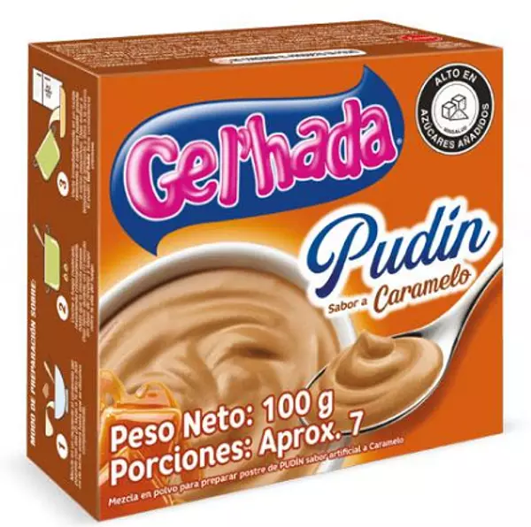 Pudin Gelhada Caramelo