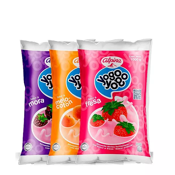 Yogurt Yogo Yogo Alpina X3 Surtidos