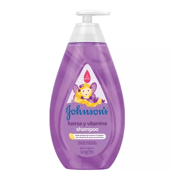 Shampoo Johnson Baby Fuerza Y Vitamina