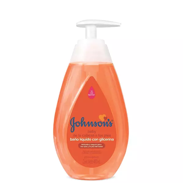 Baño Líquido Johnson Baby Cabeza A Pies