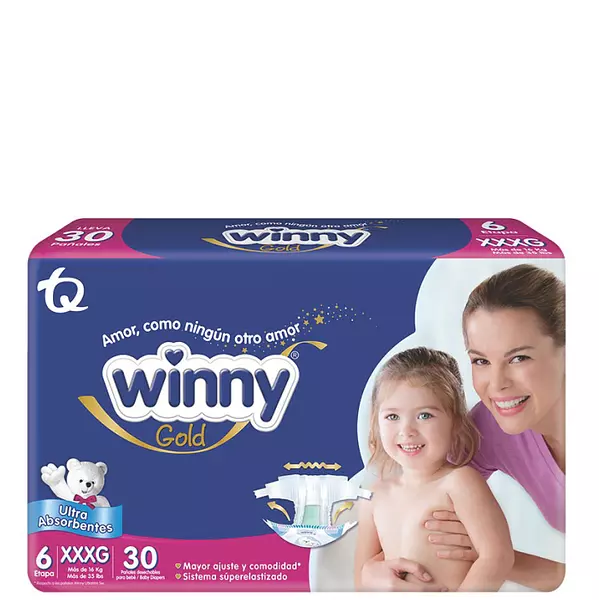 Pañales Winny Ultratrim Sec Etapa 6 / Xxxg