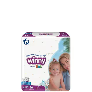 Pañales Winny Ultratrim Sec Etapa 4 / Xg