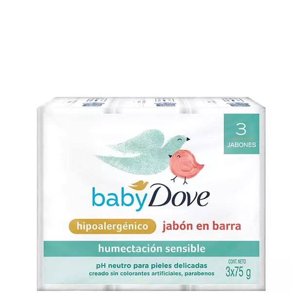 Jabón Dove Baby Humectación Sensible