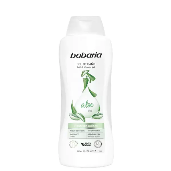 Gel De Baño Babaria Aloe Vera