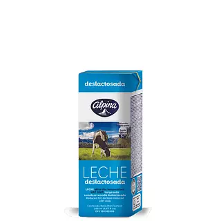 Leche Deslactosada Alpina En Tetrapack